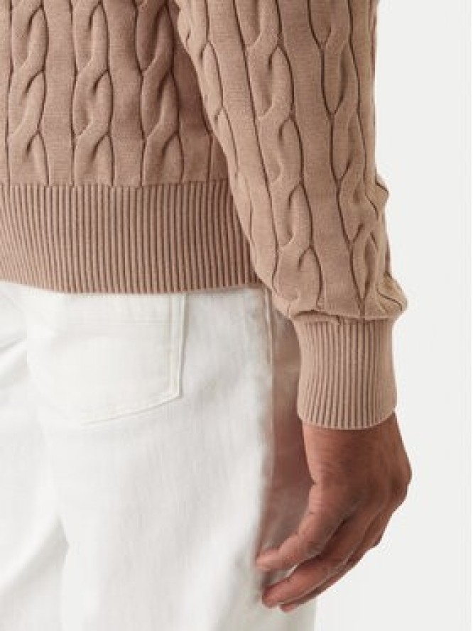 Tommy Hilfiger Sweter Classic MW0MW36532 Beżowy Regular Fit