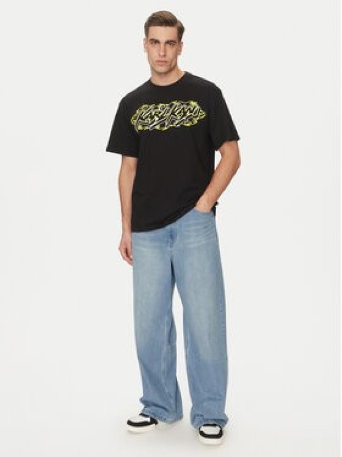 Karl Kani Jeansy Og Aop Back Pocket 60000107 Niebieski Baggy Fit