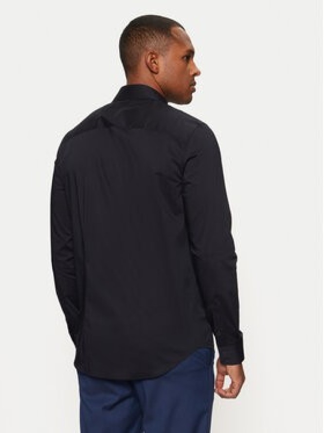 Guess Koszula Sunset M1YH20 W7ZK1 Granatowy Slim Fit