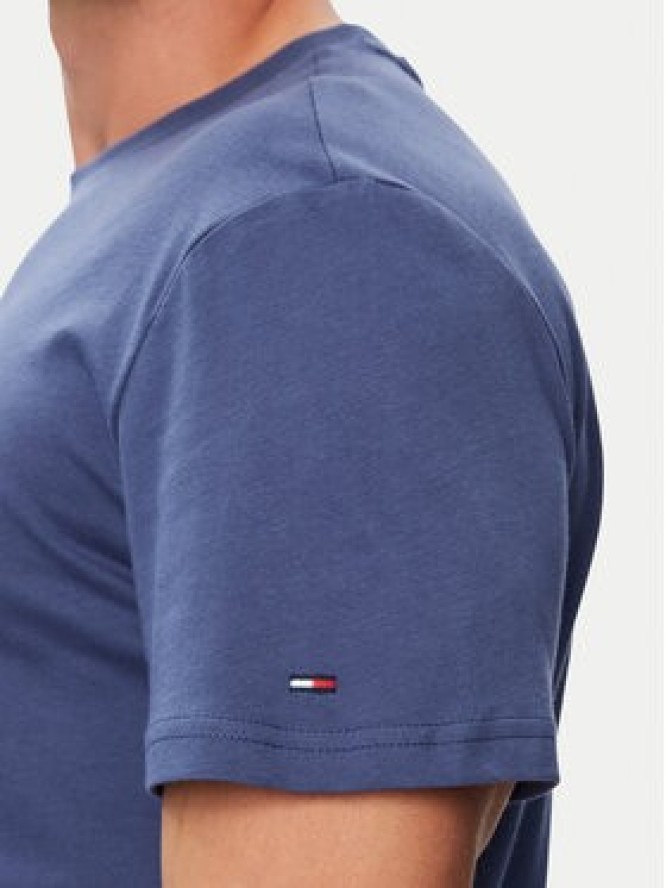 Tommy Jeans T-Shirt DM0DM22538 Niebieski Regular Fit
