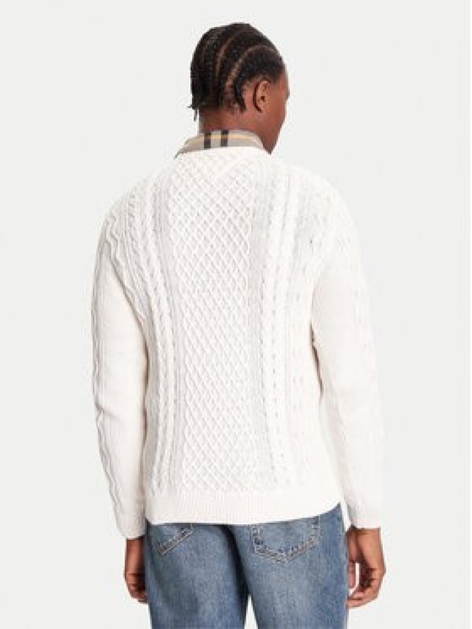 Tommy Jeans Sweter DM0DM22101 Biały Regular Fit