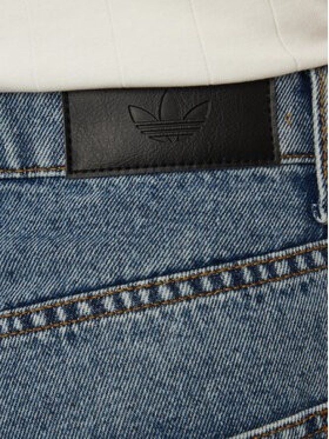 adidas Szorty jeansowe Firebird Adicolo KS4975 Niebieski Regular Fit
