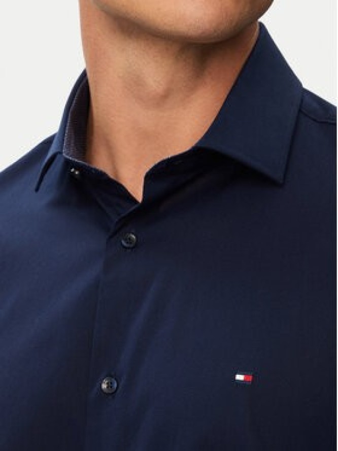 Tommy Hilfiger Koszula MW0MW43749 Granatowy Regular Fit