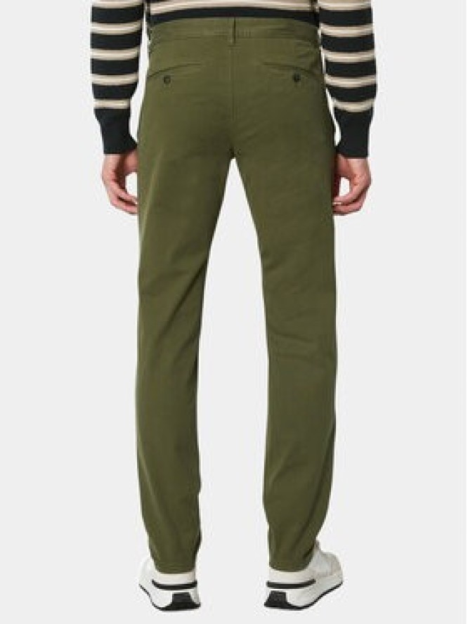 Marc O'Polo Chinosy 421 0029 10044 Zielony Shaped Fit