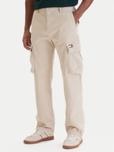 Tommy Jeans Spodnie cargo Otis DM0DM22403 Beżowy Regular Fit