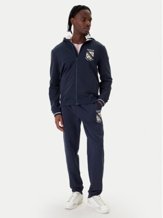 Aeronautica Militare Bluza 261FE2096UF00674 Granatowy Regular Fit