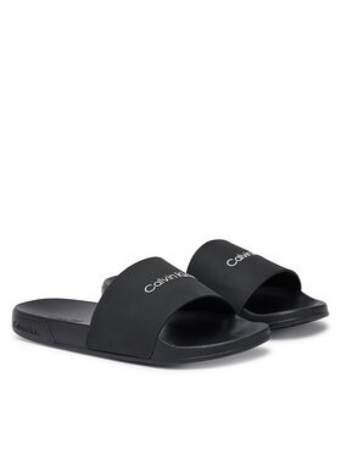 Calvin Klein Klapki Ess Slide Monobrand Cv HM0HM02107 Czarny