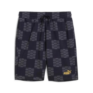 PUMA UNITED AOP Shorts 10" granatowy