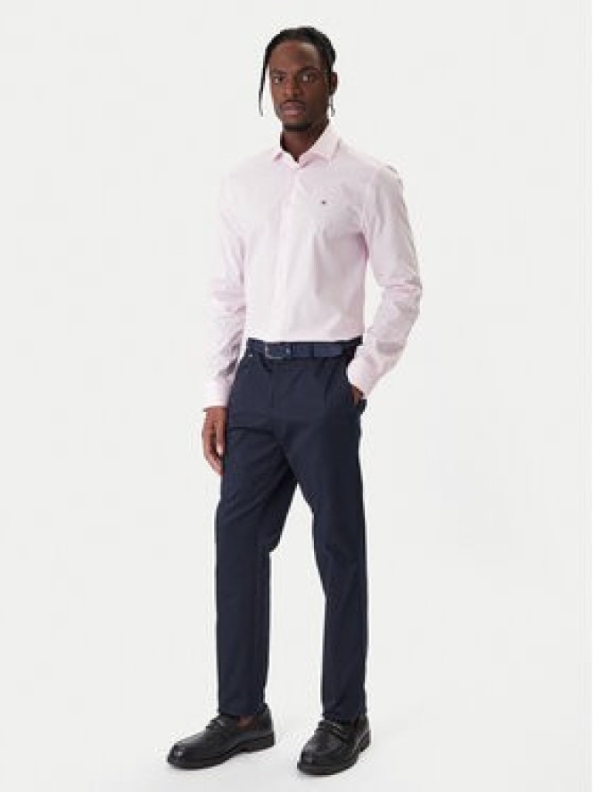 Tommy Hilfiger Koszula MW0MW38347 Różowy Slim Fit