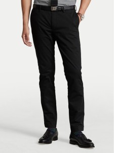Polo Ralph Lauren Chinosy 710644988001 Czarny Slim Fit