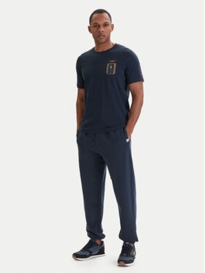 Aeronautica Militare T-Shirt 261TS2534UJ00641 Granatowy Regular Fit