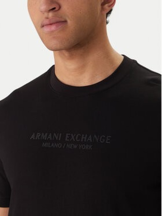 Armani Exchange T-Shirt XM001280 AF10361 MC09E Czarny Regular Fit