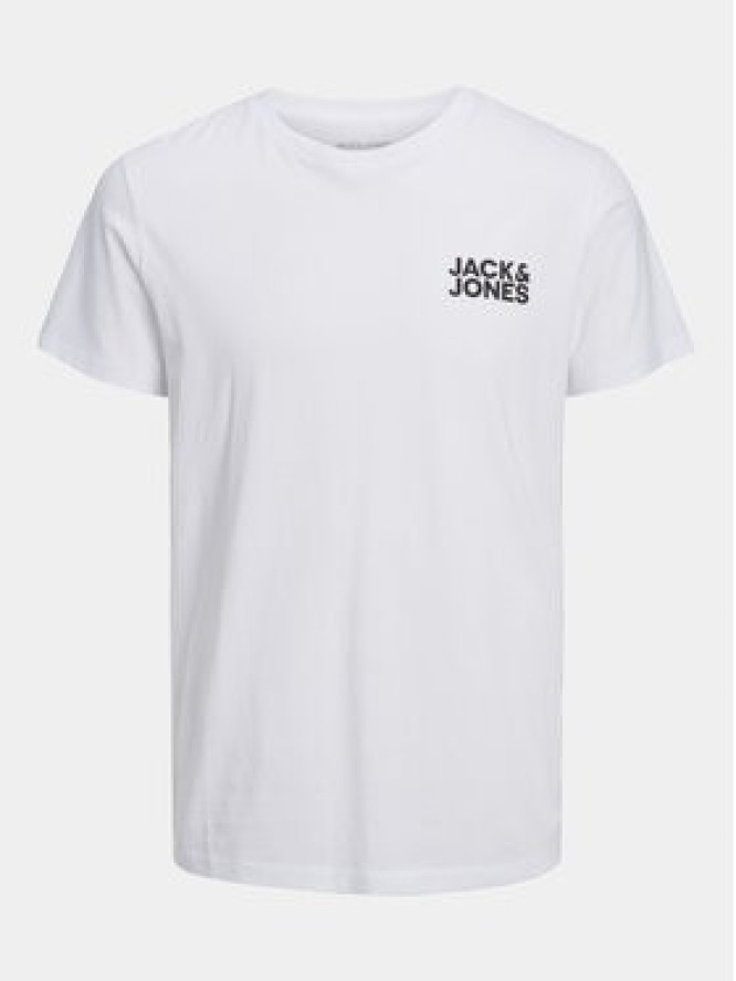 Jack & Jones T-Shirt Corp 12151955 Biały Regular Fit