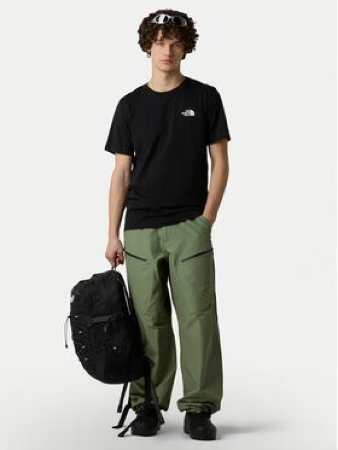 The North Face T-Shirt Vertical NF0A8EE7 Czarny Regular Fit