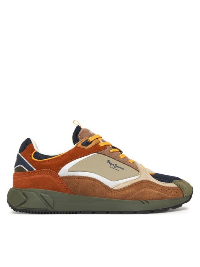 Pepe Jeans Sneakersy Marlon Sports M PMS600002 Brązowy