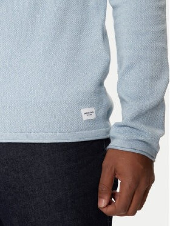 Jack & Jones Sweter 12157321 Błękitny Regular Fit
