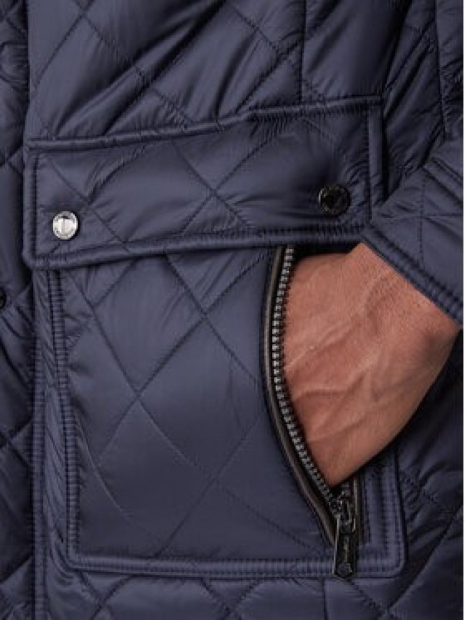 Milestone Kurtka przejściowa MSSantos 990474 60655 Granatowy Regular Fit