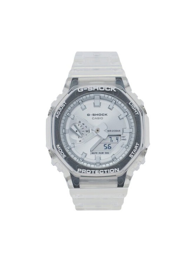 G-Shock Zegarek GA-2100BM-7A8ER Przezroczysty