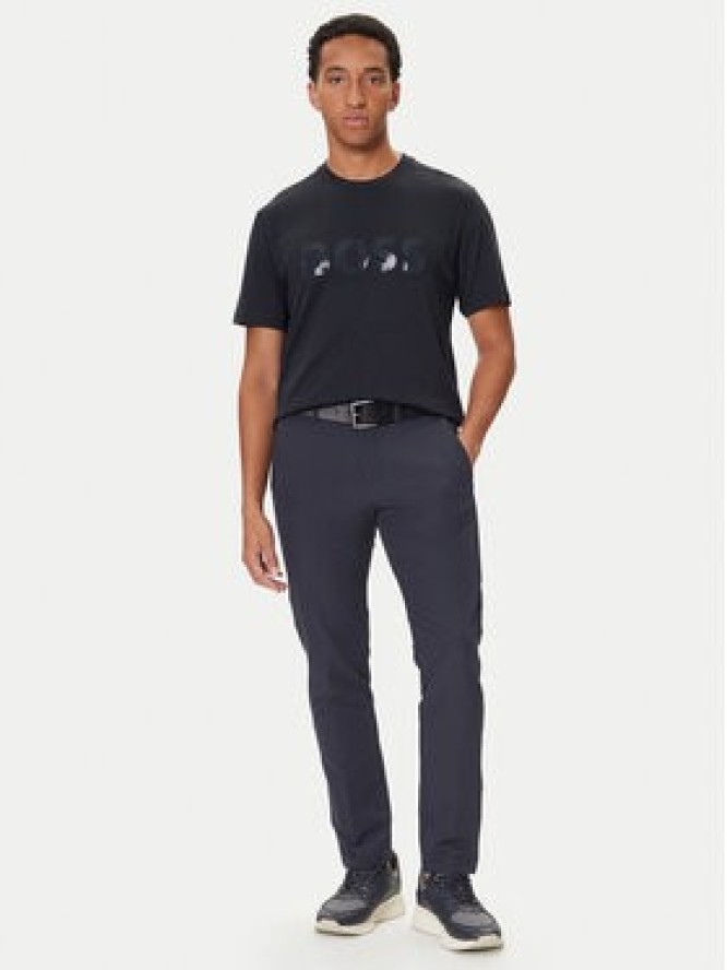 BOSS T-Shirt Mirror Iconic 50547940 Granatowy Relaxed Fit