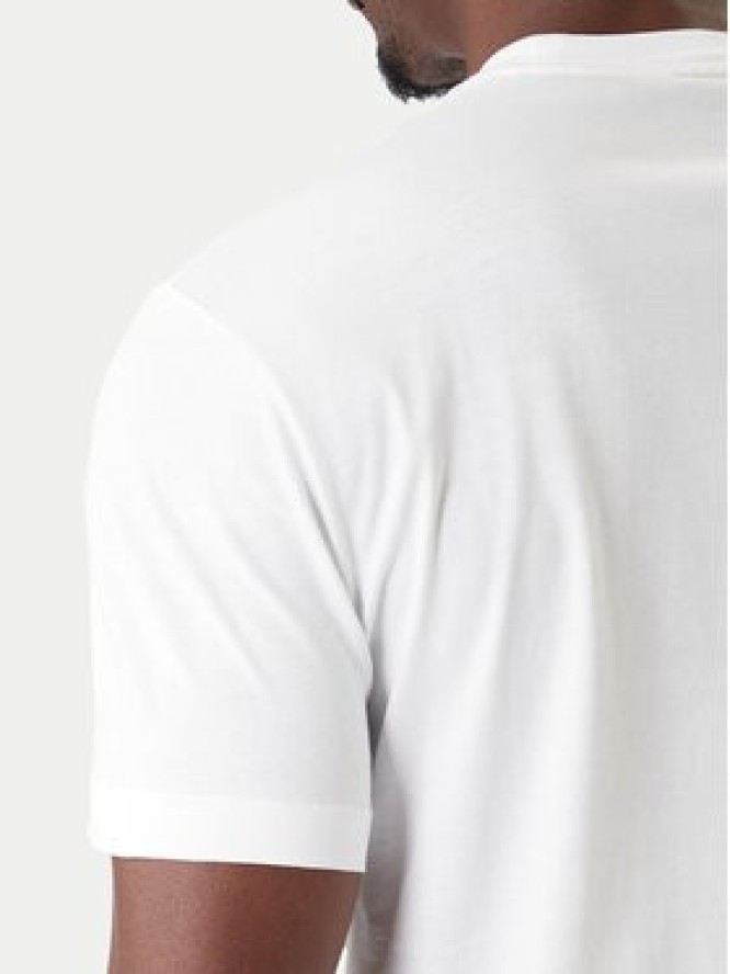 EA7 Emporio Armani T-Shirt 7M001412 AF22264 U0002 Biały Regular Fit