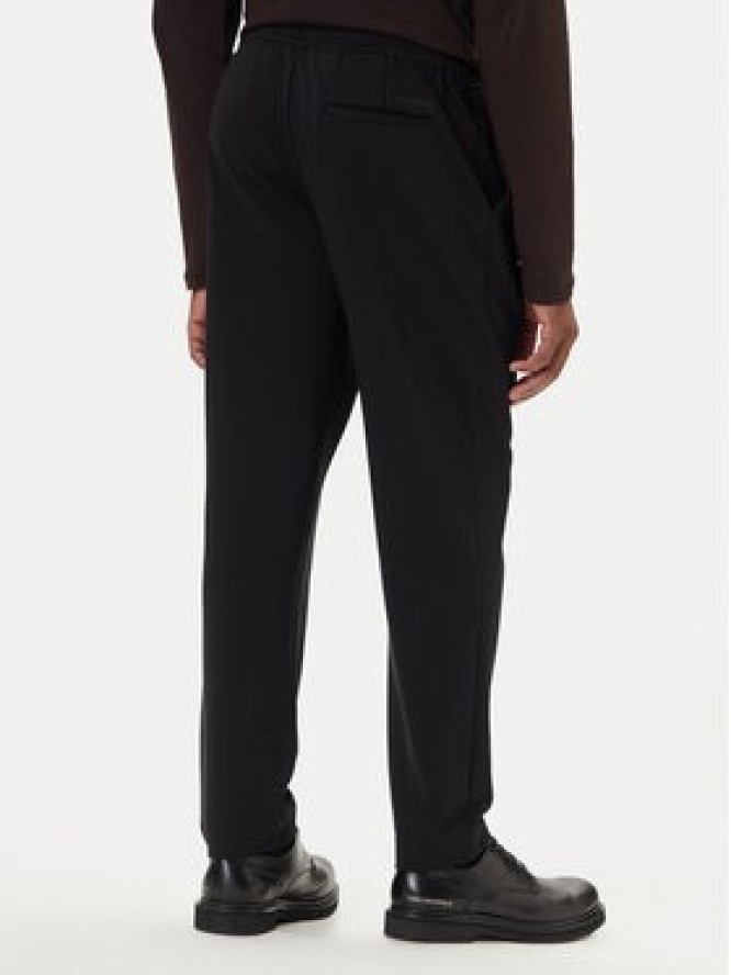 Calvin Klein Chinosy LV04LE613G Czarny Slim Fit