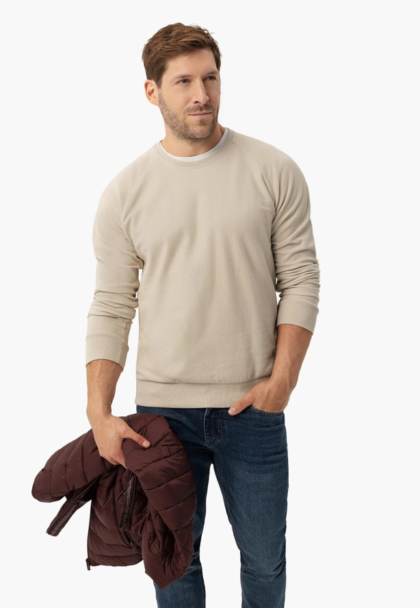 Bluza ze strukturą B-LION