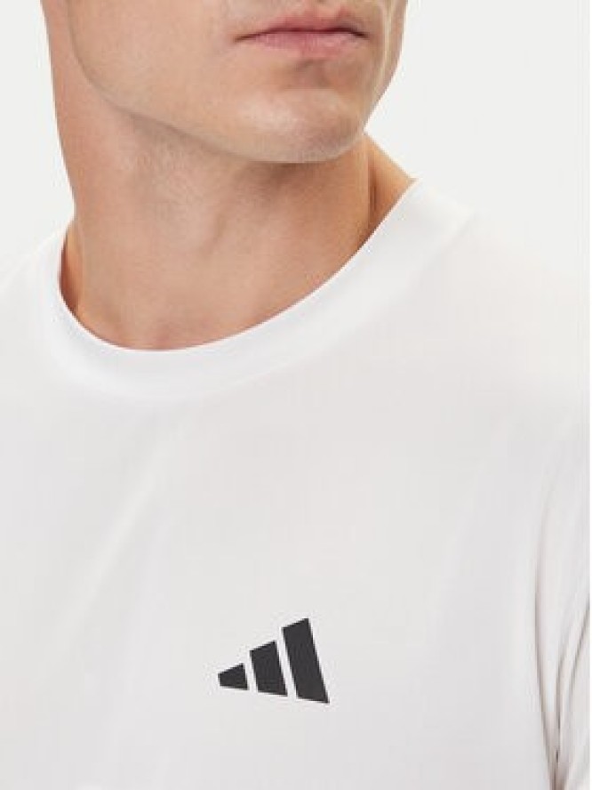 adidas Koszulka techniczna Train Essentials Stretch Training IJ7020 Biały Regular Fit