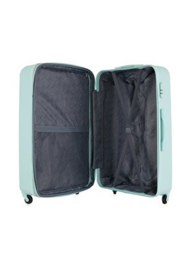 Semi Line Walizka duża T5927-3 Turkusowy