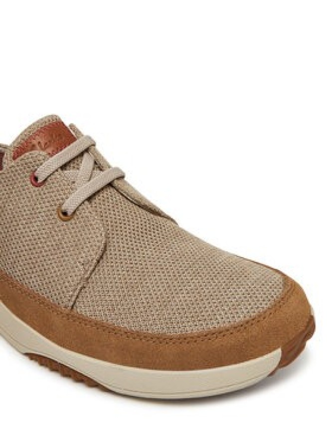 Clarks Sneakersy Easeway Lace 26181369 Beżowy