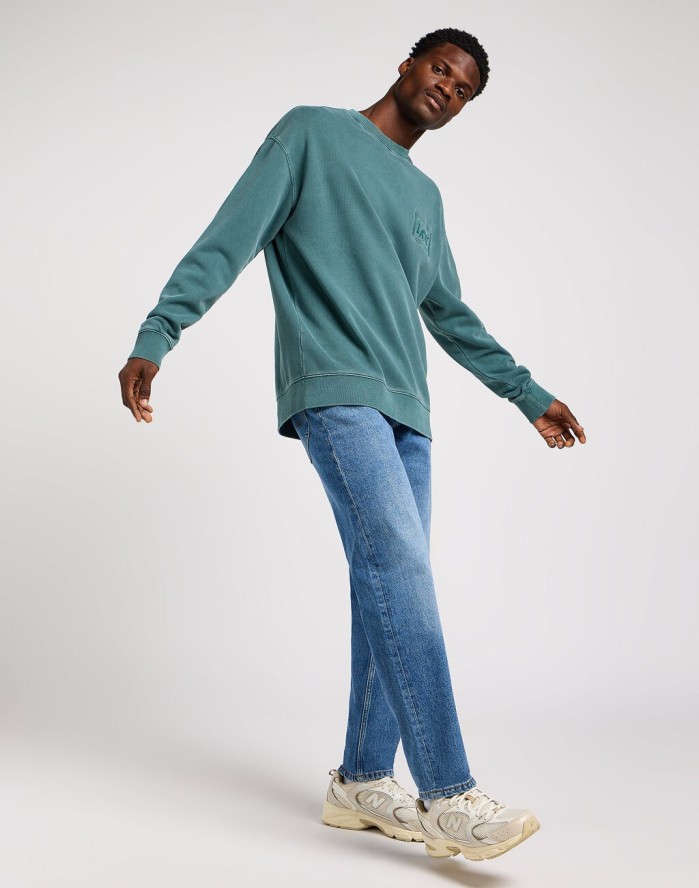 LEE MĘSKIE SPODNIE OSCAR DARK DAYS 112350599 L76F007749