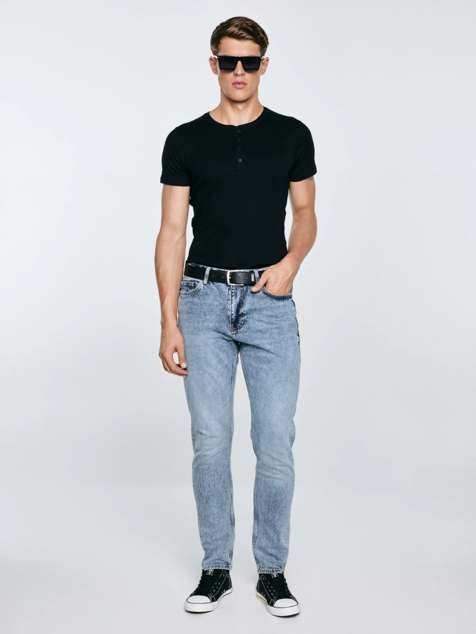 Jeansy męskie niebieskie Harper 211