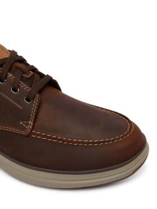 Clarks Półbuty Mullan Moc 26184427 Brązowy