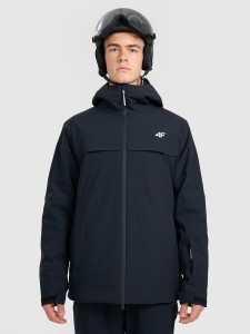 4F Kurtka narciarska membrana 8000 męska - czarna 3XL