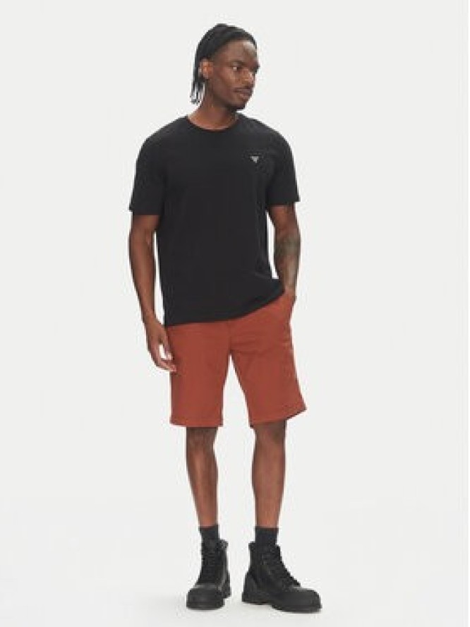 Timberland Szorty materiałowe TB0A5U2K Czerwony Regular Fit