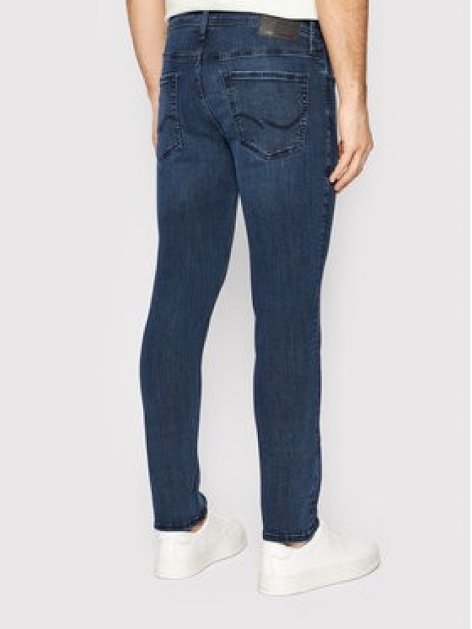 Jack & Jones Jeansy Glenn 12173407 Granatowy Slim Fit