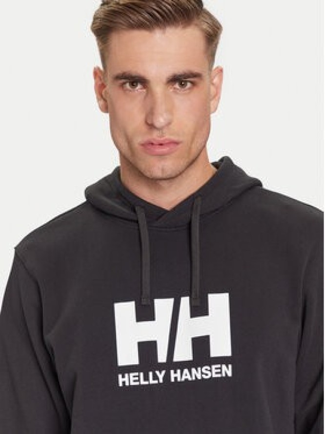 Helly Hansen Bluza HH Logo 54582 Czarny Regular Fit