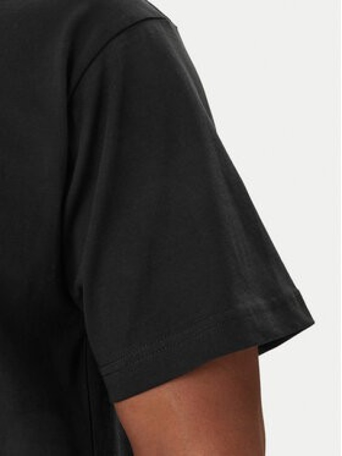 Versace Jeans Couture T-Shirt 80GAHT17 CJ00T Czarny Regular Fit