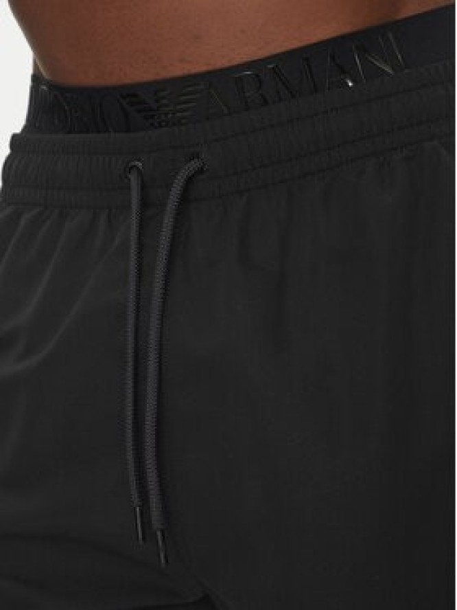 Emporio Armani Szorty kąpielowe EM000686 AF12329 UC001 Czarny Regular Fit