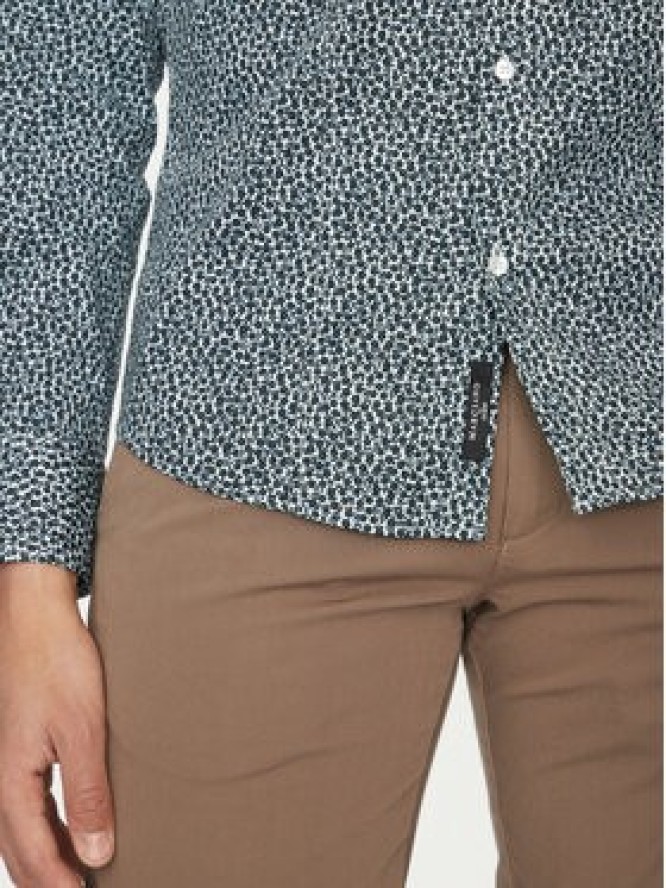 Marciano Guess Koszula 4GHH02 4388Z Granatowy Slim Fit