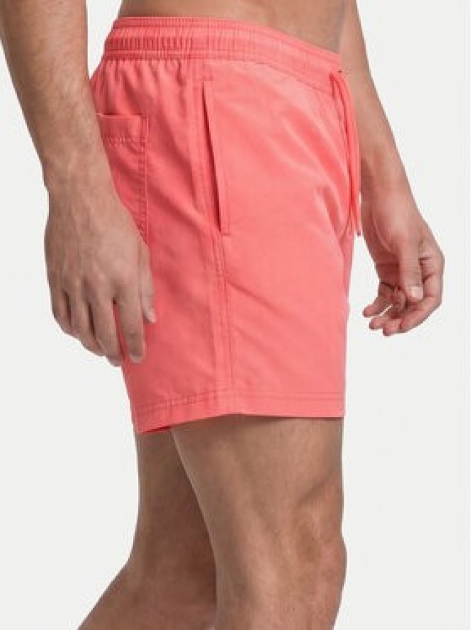 Jack & Jones Szorty kąpielowe Maui Tropic 12291385 Koralowy Regular Fit