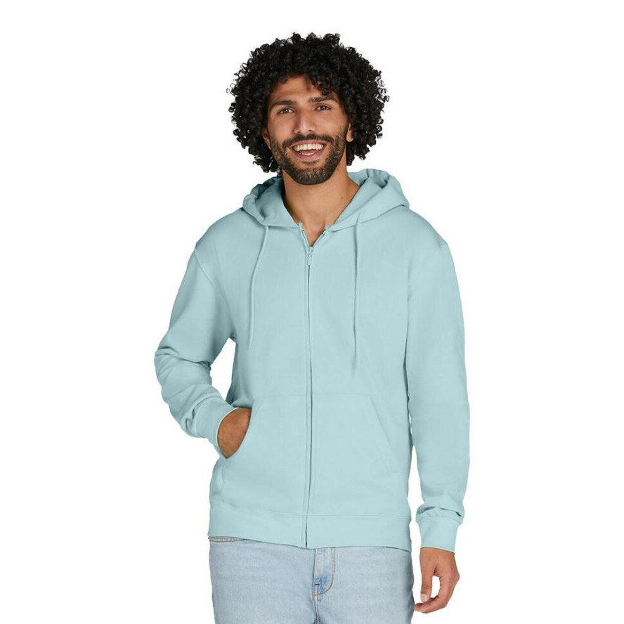 Męska Rozpinana Bluza Z Kapturem