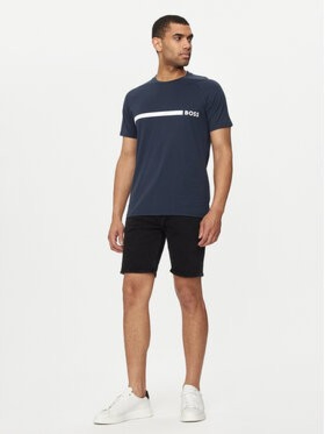 Boss T-Shirt 50517970 Granatowy Slim Fit