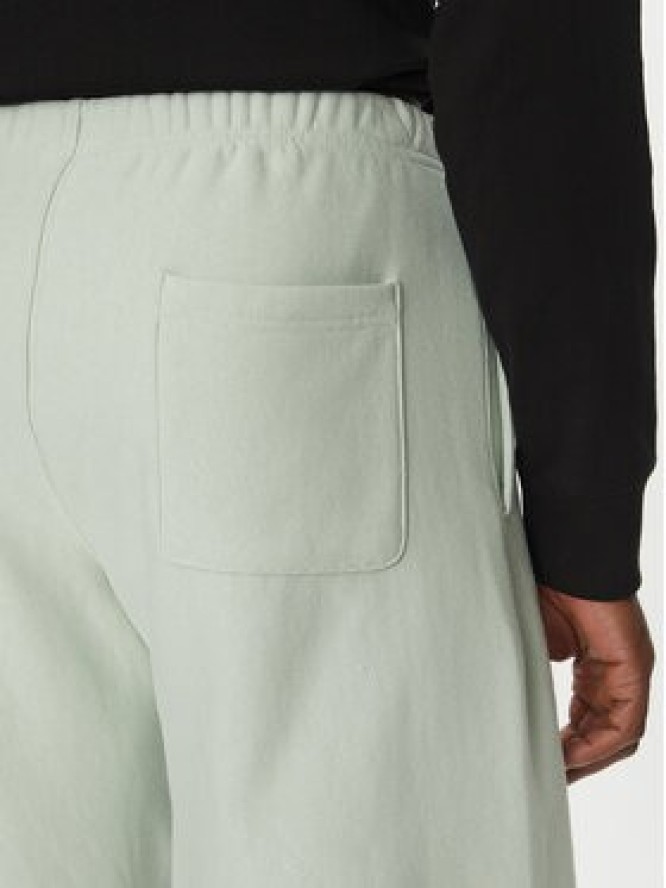 Champion Szorty sportowe 220764 Zielony Loose Fit