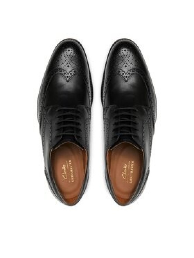 Clarks Półbuty Craft Arlo Limit 261714527 Czarny