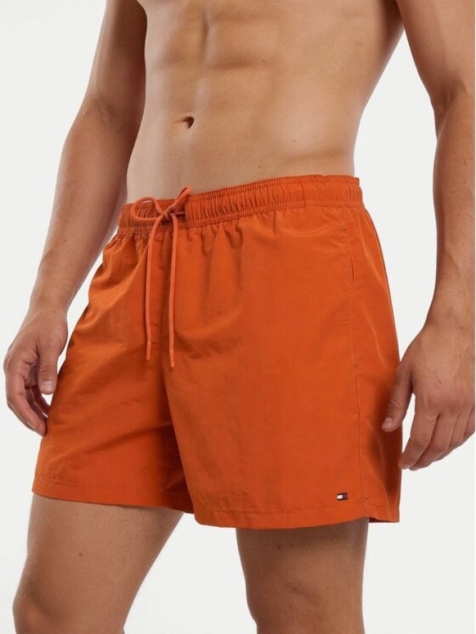 Tommy Hilfiger Szorty kąpielowe UM0UM03477 Pomarańczowy Regular Fit