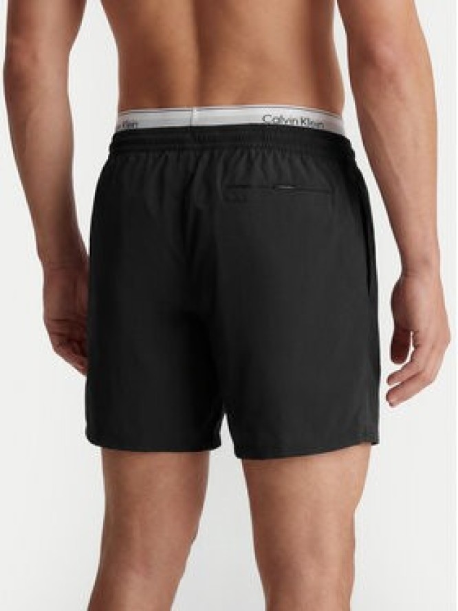 Calvin Klein Swimwear Szorty kąpielowe LV00N61023 Czarny Regular Fit