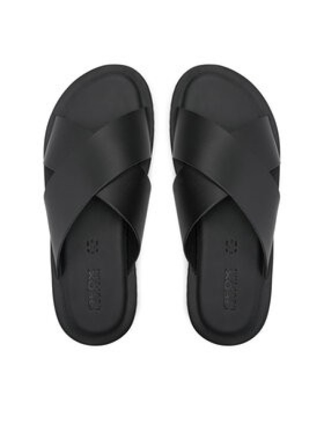 Geox Klapki U Erice U36GUB 00043 C9999 Czarny