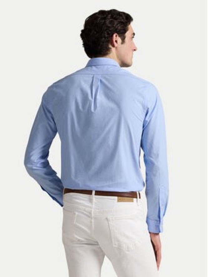 Polo Ralph Lauren Koszula 710929348009 Błękitny Slim Fit
