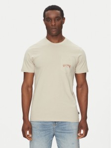 Billabong T-Shirt EBYZT00175 Beżowy Regular Fit