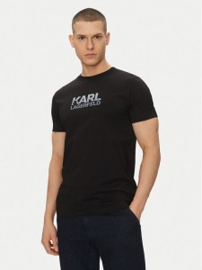KARL LAGERFELD T-Shirt 755064 552241 Czarny Regular Fit